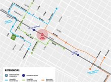 Por obras, está cortado el paso a nivel de Pueyrredón y José Hernández
