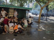 Una libertad y procesamientos para los arrestados el 14 D