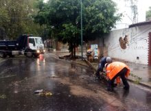 El Comité de Crisis de San Martín actúa frente a las consecuencias del temporal