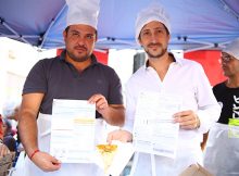 El «Desafio Prat Gay» en plena peatonal Belgrano