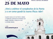 Los festejos por el 25 de Mayo serán en Ballester este año