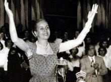 Una exposición fotográfica sobre Evita en San Martín