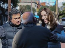 Vidal llegó a San Martín en un nuevo timbreo