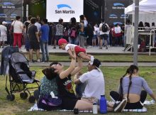 Festejo del día de la primavera en San Martín