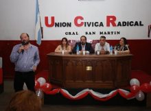 Asumieron las nuevas autoridades del radicalismo en San Martín