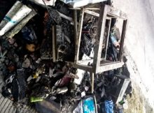 Perdieron todo en un incendio y tienen que reconstruir su casa
