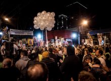 Marcha por «Seguridad» en Ballester