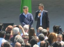 López Medrano recibió el respaldo de Gustavo Posse