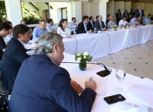 Coronavirus: intendentes del conurbano se reunieron con  Alberto Fernández
