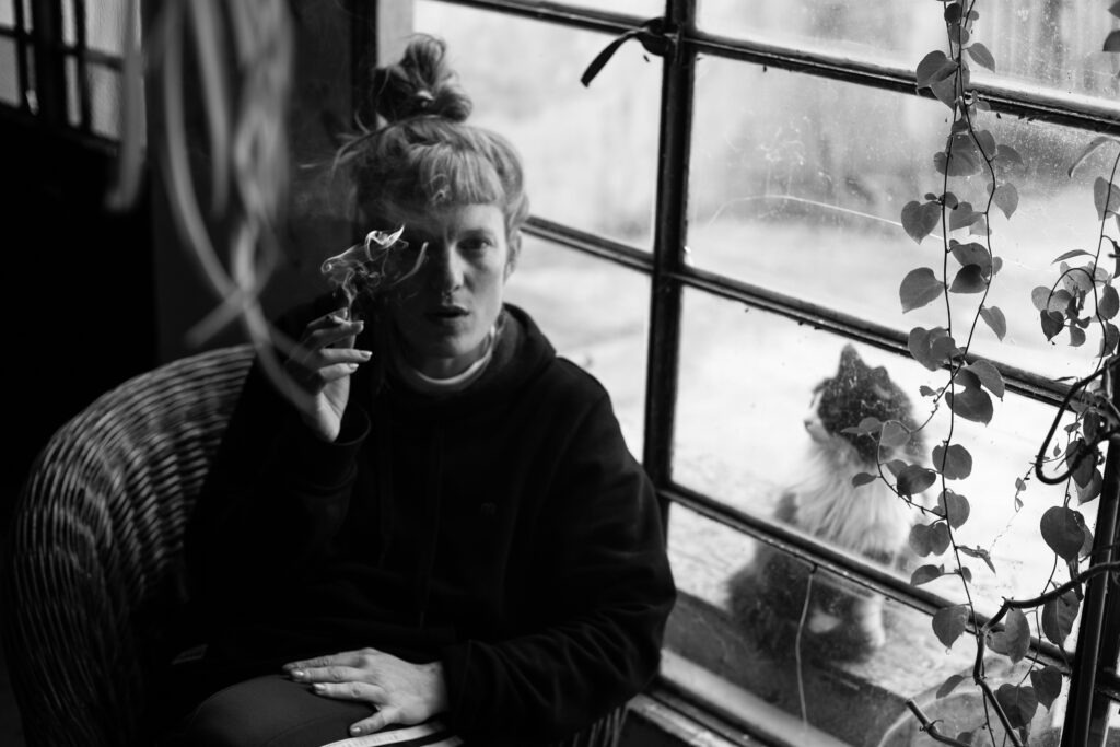 Tamara Grinberg en Villa Libertad, partido de San Martín. Invierno de 2025.